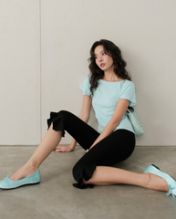 TUBYCATU | QUẦN LỬNG DÁNG ÔM MORELA RUFFLE PANTS