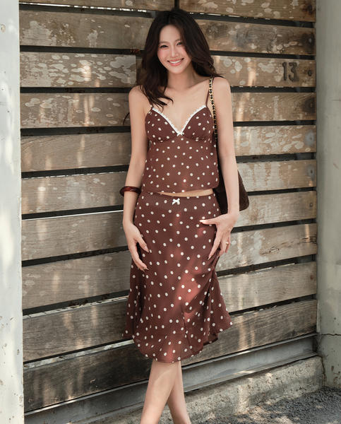 TUBYCATU | BỘ VÁY ÁO ELIA POLKA SET