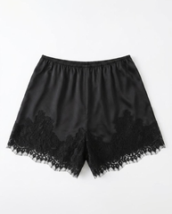 TUBYCATU | QUẦN NGẮN BLACK LACE SHORTS (Freesize)