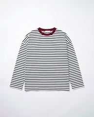 TUBYCATU | ÁO THUN DÀI TAY LAZY STRIPE TOP (Freesize)