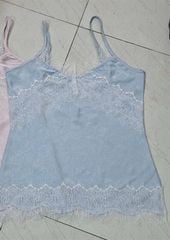 TUBYCATU | ÁO 2 DÂY PHỐI REN NABI LACE CAMI