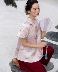 TUBYCATU | ÁO GẤM ĐÀO KHÊ (LIMITED)