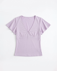 TUBYCATU | ÁO KIỂU CHẤT THUN LAELIA TOP