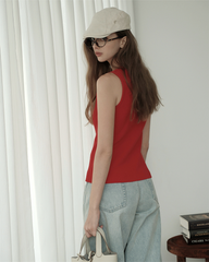 TUBYCATU | ÁO DỆT KIM CHERRY POP TOP