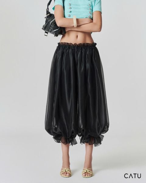 TUBYCATU | QUẦN BÍ VOAN TƠ GLENDA PANTS (Freesize)