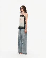 TUBYCATU | ÁO 2 DÂY LIORA LACE TOP