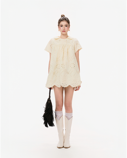 TUBYCATU | ĐẦM DÁNG BABYDOLL ELIN LACE DRESS