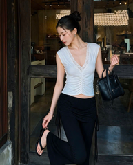 TUBYATU | ÁO THUN PHỐI REN PANSY TOP