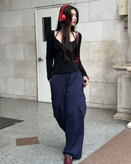 TUBYCATU | QUẦN CARGO PANTS - Begie/Navy