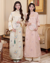 TUBYCATU | ÁO DÀI CÁT HOA (Không kèm quần)
