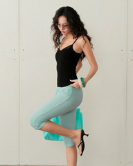 TUBYCATU | QUẦN LỬNG THUN ĐÍNH ĐÁ GRACE PANTS