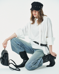 TUBYCATU | ÁO SƠ MI NỮ TRẮNG ELLE TIE SHIRT BLOUSE