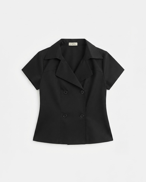 TUBYCATU | ÁO SƠ MI KIỂU CỔ VEST GLADYS TOP