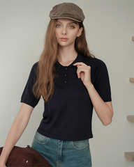 TUBYCATU | ÁO LUNE POLO KNIT DỆT KIM