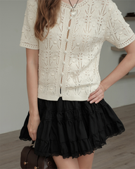 TUBYCATU | ÁO CARDIGAN ROISE CROCHET (FREESIZE)