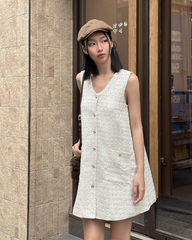 TUBYCATU | ĐẦM VẢI DẠ IVORY TWEED DRESS