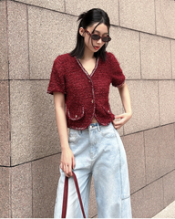 TUBYCATU | ÁO LORIN TWEED TOP