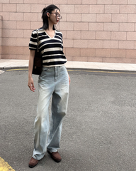 TUBYCATU | ÁO DỆT KIM MARIN POLO KNIT