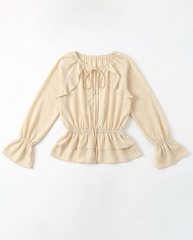 TUBYCATU | ÁO ARI DOT BLOUSE (Freesize)