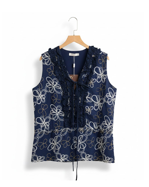 TUBYCATU | ÁO FLORA RUFFLE TOP