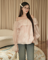 TUBYCATU | Pink Flower Top