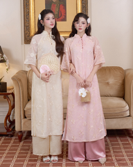 TUBYCATU | ÁO DÀI TỐ VY (Không kèm quần)