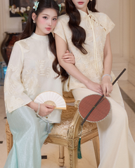 TUBYCATU | ÁO KEM THÊU TƯỜNG VY