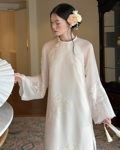 TUBYCATU | ÁO DÀI CƯỜM MẪU ĐƠN (Limited)