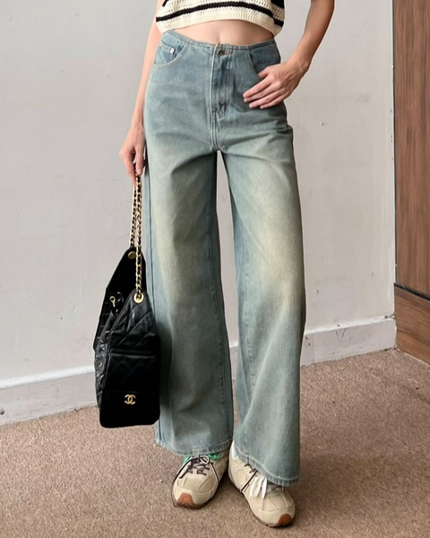 TUBYCATU | ULA STONE GREEN JEANS