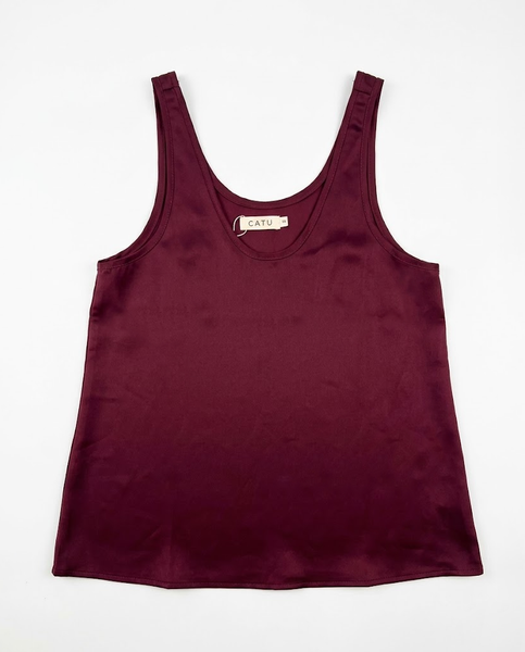 TUBYCATU | ÁO TANK TOP CHẤT LỤA BASIC SATIN TOP (Nhiều màu)