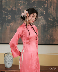 TUBYCATU | ÁO DÀI LAM NGỌC (Không kèm quần)