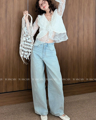 TUBYCATU | LIQUIN PALE BLUE JEANS