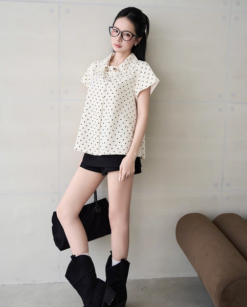TUBYCATU | ÁO AVA TOP - POLKA DOT