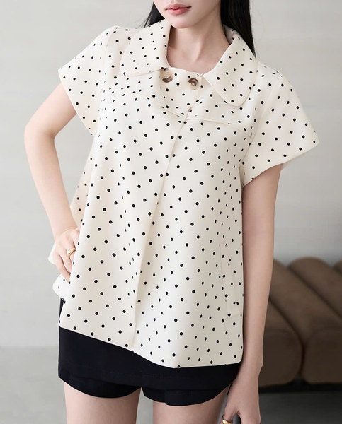 TUBYCATU | ÁO AVA TOP - POLKA DOT
