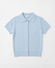 TUBYCATU | ÁO CARDIAN DỆT KIM TAY NGẮN CINDY KNIT TOP (Freesize)