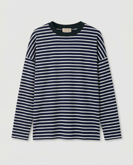 TUBYCATU | ÁO THUN DÀI TAY LAZY STRIPE TOP (Freesize)
