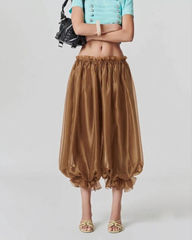 TUBYCATU | QUẦN BÍ VOAN TƠ GLENDA PANTS (Freesize)