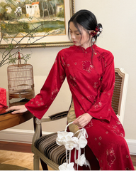 TUBYCATU | ÁO DÀI DIỄM HOA (KHÔNG KÈM QUẦN)