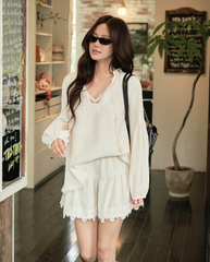 TUBYCATU | BỘ ÁO VÁY VANILLA LACE SET
