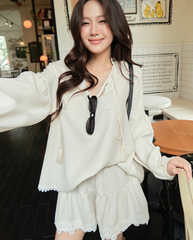TUBYCATU | BỘ ÁO VÁY VANILLA LACE SET