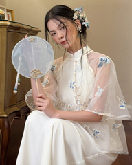 TUBYCATU | SET THANH ĐIỆP (ĐẦM LỤA + ÁO VOAN TƠ)