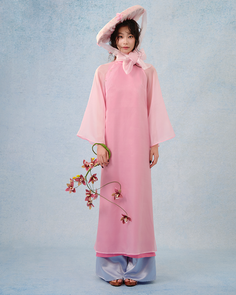 TUBYCATU | ÁO DÀI TRÀ MY (Không kèm phụ kiện - Không kèm quần)