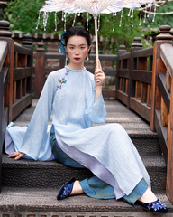 TUBYCATU | QUẦN LỤA MAI HOA