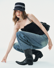 TUBYCATU | ÁO ROSA LACE CORSET TOP