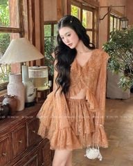 TUBYCATU | Lace Brown Set (Limited)