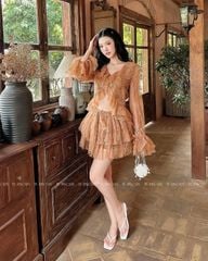TUBYCATU | Lace Brown Set (Limited)