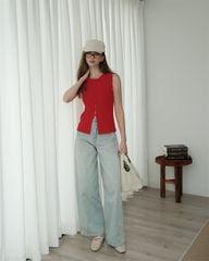 TUBYCATU | ÁO DỆT KIM CHERRY POP TOP