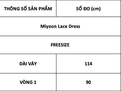 TUBYCATU | Miyeon Lace Dress