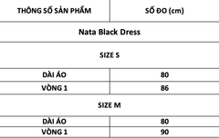 TUBYCATU | Nata Black Dress