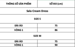 TUBYCATU | Sala Cream Dress